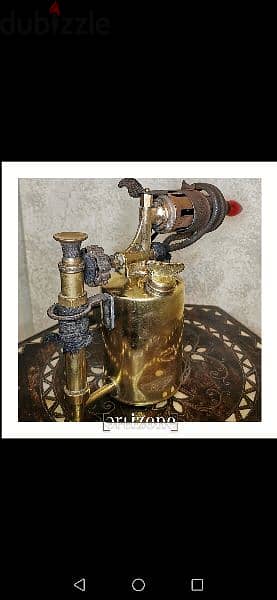 Antique Primus Blow Torch Lamp 1