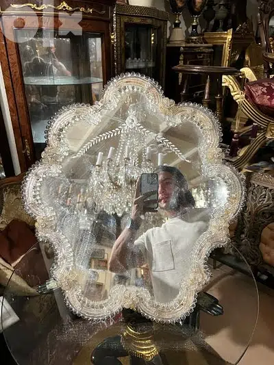 مراي ولا اروع mirroir murano مورانو ايطالية مميزة جداا سعر بلاش