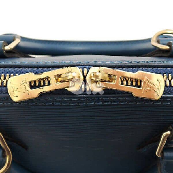 bag Copy LV Epi Alma blue big size used onc 7
