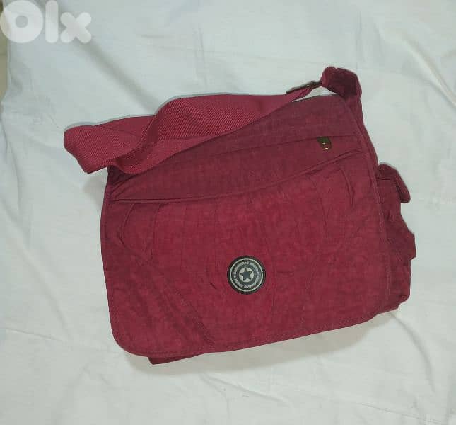 messenger bag big size bordo 2