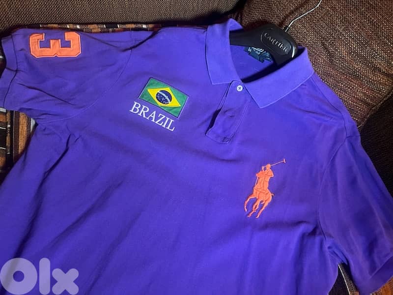 ralph lauren polo brasil short sleeve for 20 usd 0