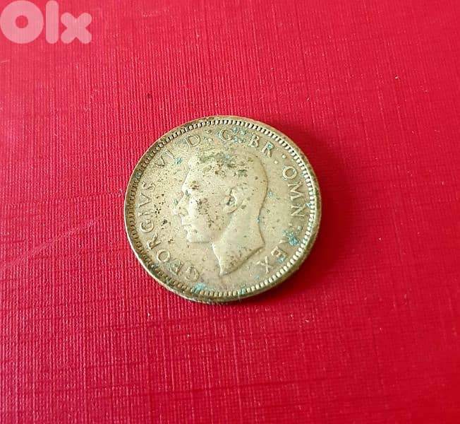 1940 Silver 6 pence GB KGVI 2.83g poor quality 0