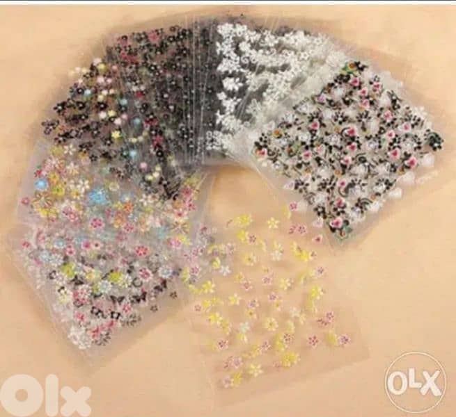 instant professional manicure 3D nails stickers 2