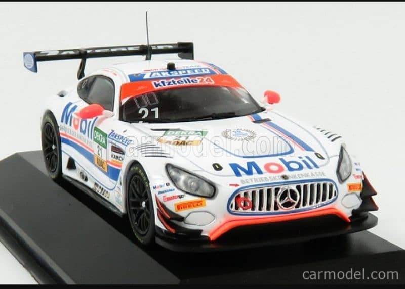 Mercedes AMG GT3  diecast car model 1:43. 3