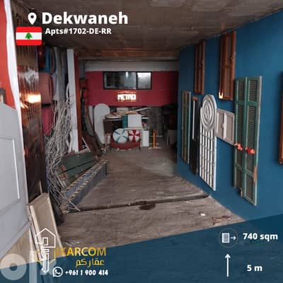 Warehouse for sale in Dekwaneh