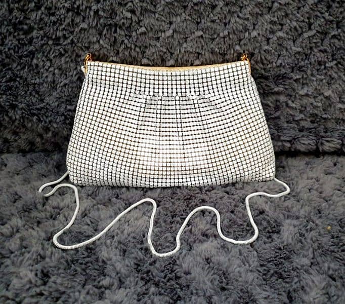 bag vintage chainmail mesh clutch 7