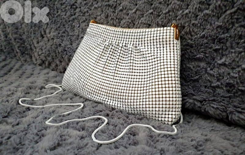 bag vintage chainmail mesh clutch 9