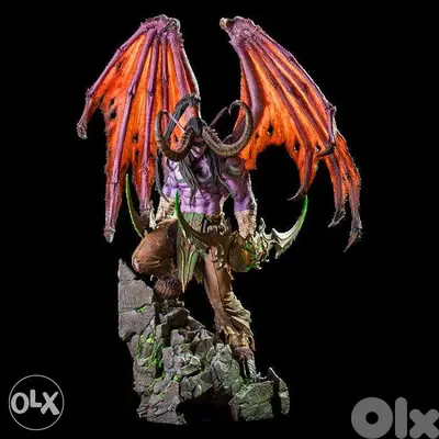 World Of Warcraft Ultra Rare Limited Statue Of Illidan by Blizzard