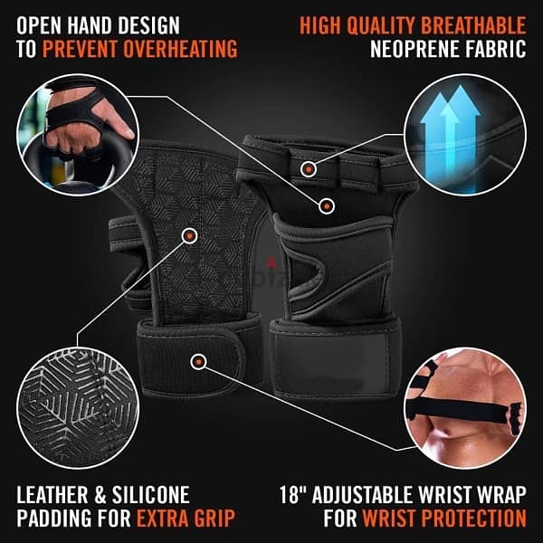 Weight lifting Gloves 6
