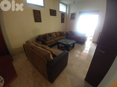 ballouneh fully furnished apartment Ground floor + 80m terrace  #4686