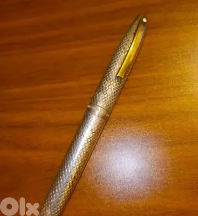 Vintage Sterling silver Sheaffer fountain pen with 14k. gold