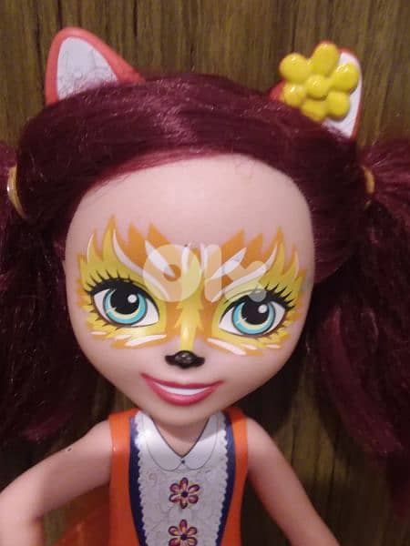 FELICITY FOX ENCHANTIMALS Big doll 31Cm barely Still good doll=20$ 2