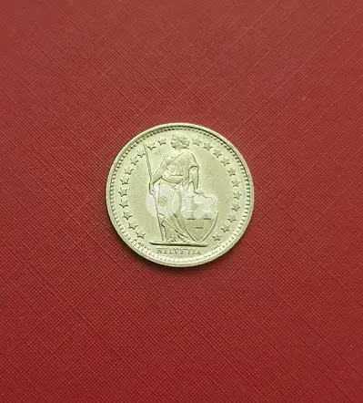 Switzerland Helvetia 1/2 Franc 1972  KM# 23a