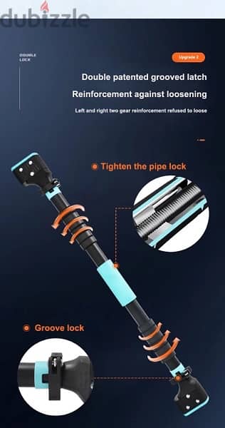 Horizontal Bar Punch-free Household 6