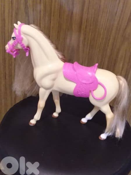 BLOSSOM BEAUTIES BARBIE HORSE from Mattel 2002 as new toy=20$ 1