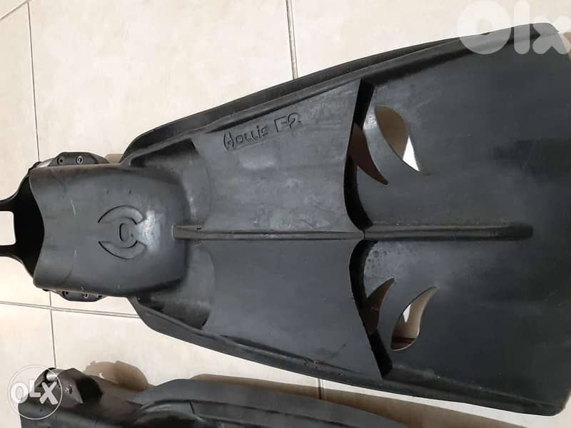 Scuba Diving Fins HOLLIS F2 X-LARGE 1