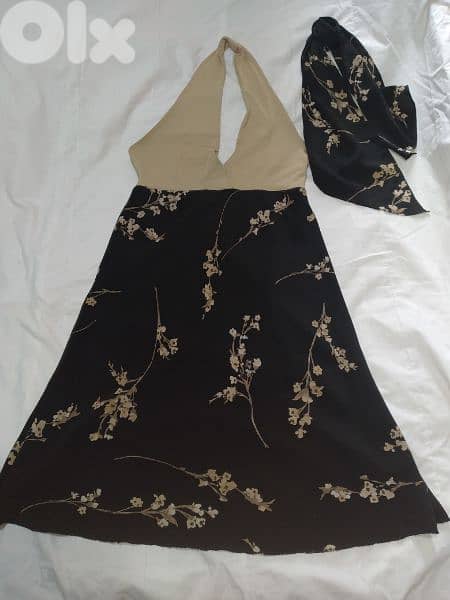 dress halter neck with scarf s to xxL turkey 3