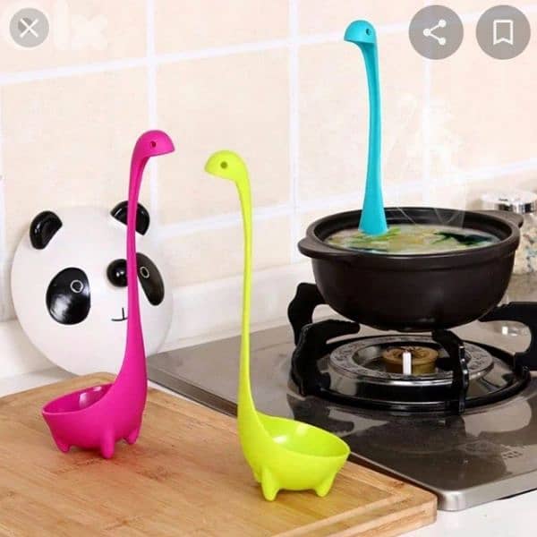 Dinosaur soup spoon 1