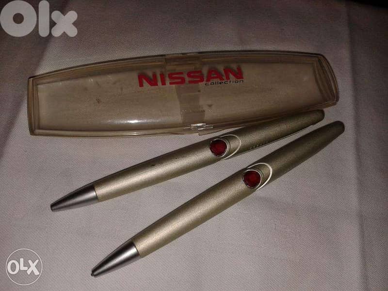 Retractable Ballpoint Nissan Pen & Pencil Swiss made 1