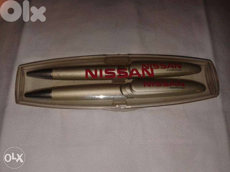 Retractable Ballpoint Nissan Pen & Pencil Swiss made 2