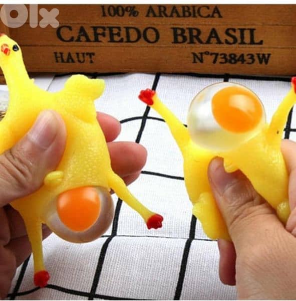hilarious chicken keychain 2