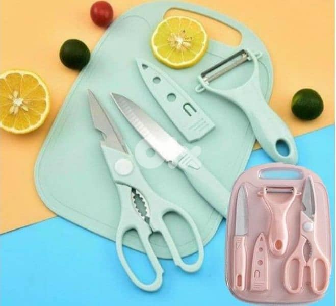 high quality cutting board with all tools 0
