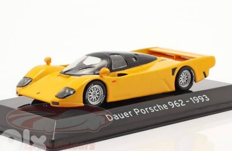 Dauer Porsche 962 (1993) diecast car model 1;43. 1