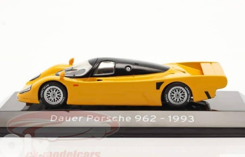 Dauer Porsche 962 (1993) diecast car model 1;43. 2