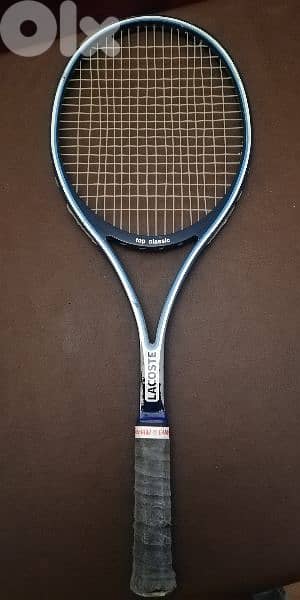 Lacoste unique tennis racket special made price reduced 60 8