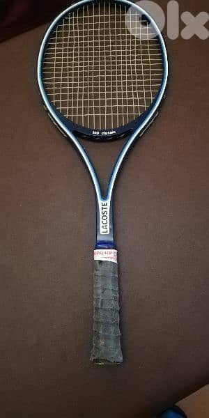 Lacoste unique tennis racket special made price reduced 60 12