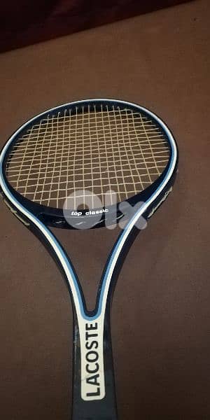 Lacoste unique tennis racket special made price reduced 60 13