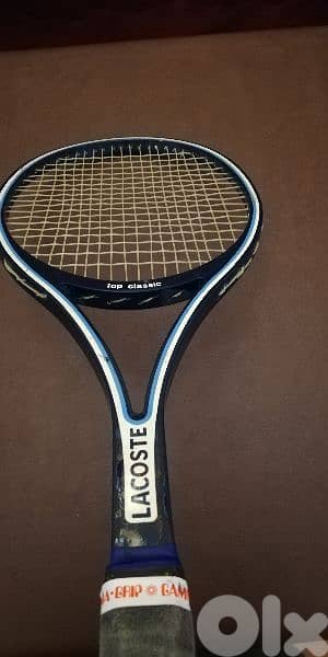 Lacoste unique tennis racket special made price reduced 60 14
