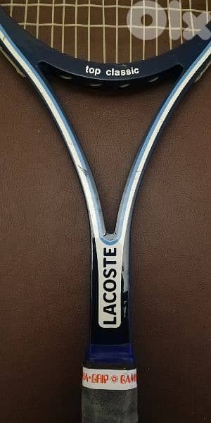 Lacoste unique tennis racket special made price reduced 60 16