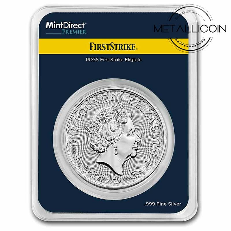 2023 1 oz Silver Britannia Coin (PCGS First Strike) 1