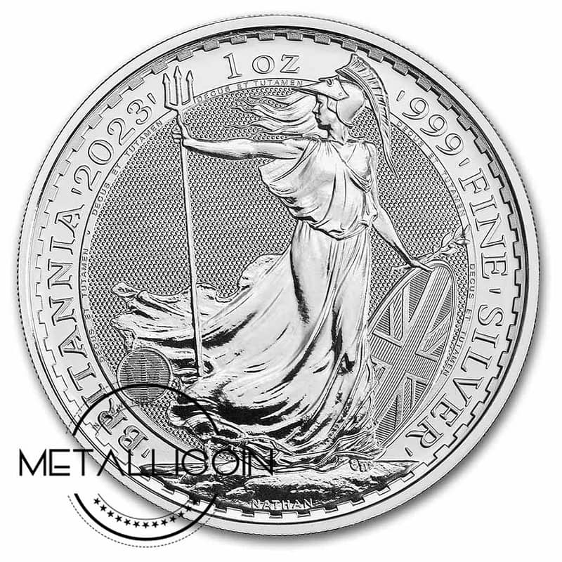 2023 1 oz Silver Britannia Coin (PCGS First Strike) 2
