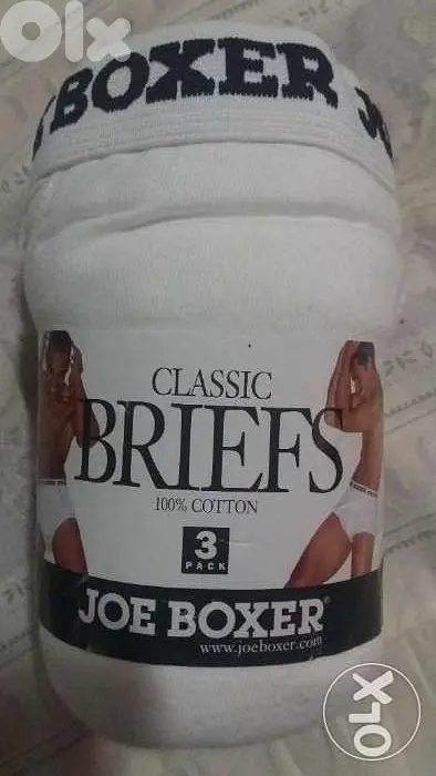 (Package of 3 briefs underwear JOE BOXER size 40 (cash $ only