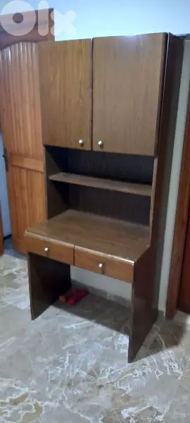 wooden desk
