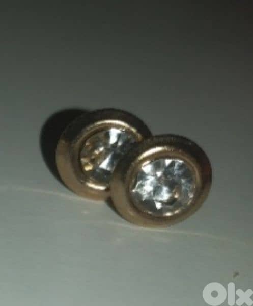earrings round studs earrings 2 sizes 4