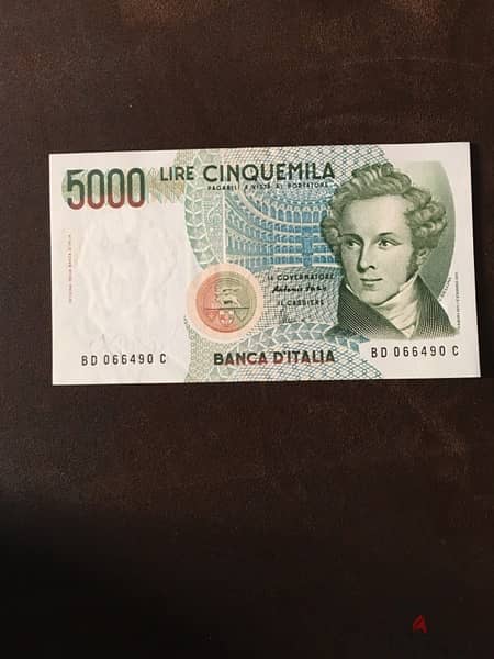 Italy banknote 0