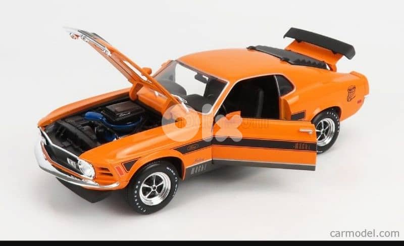 Ford Mustang Mach 1 (1970) diecast car model 1;18. 5