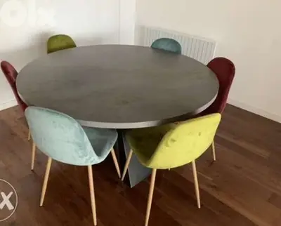 dining table with 6 chairs