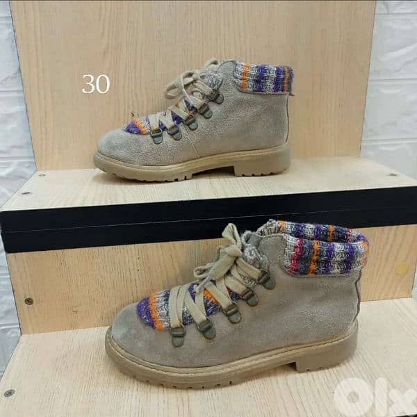 brown shoes size 30 0
