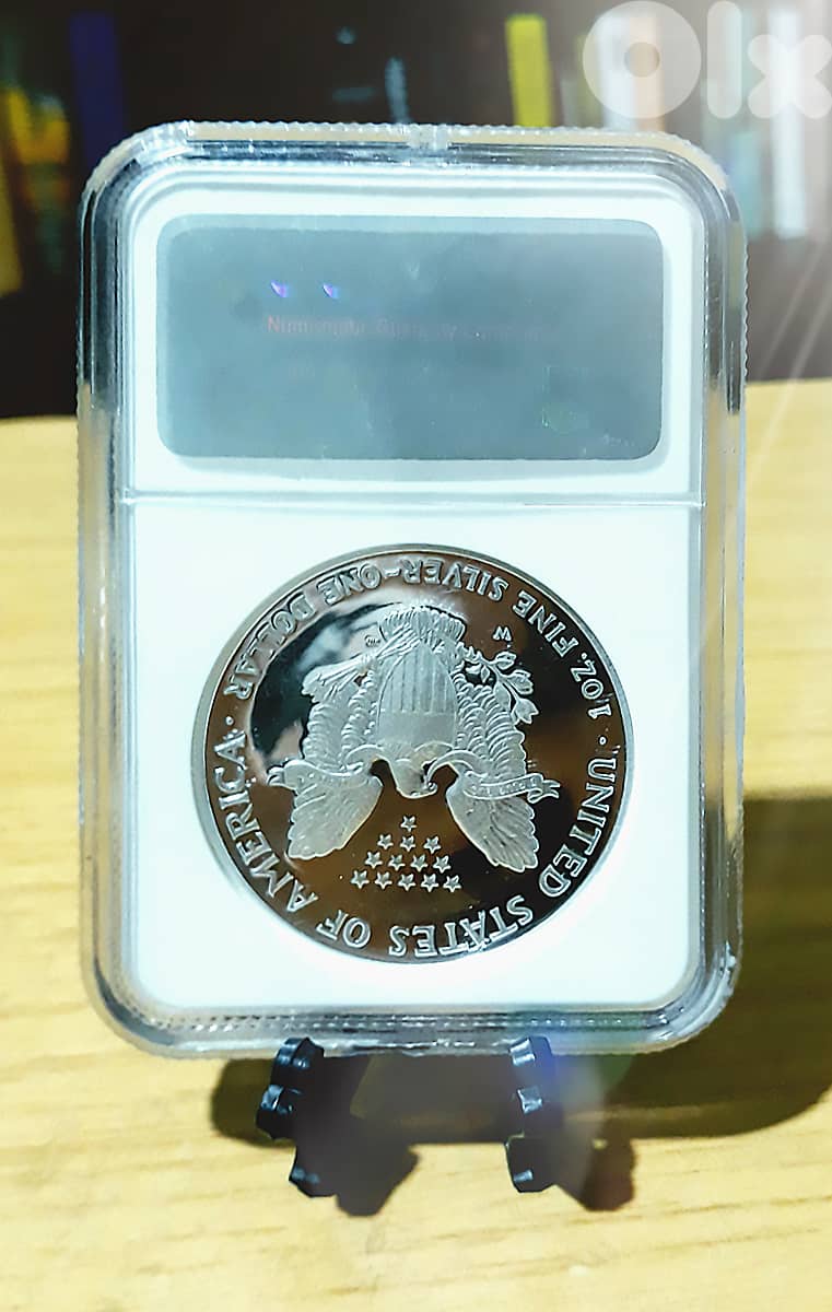 2007 1 oz American PROOF Silver Eagle Coin (NGC Certified) 3