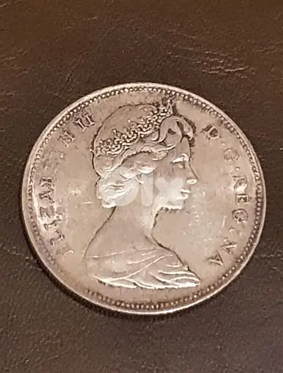 old silver coin