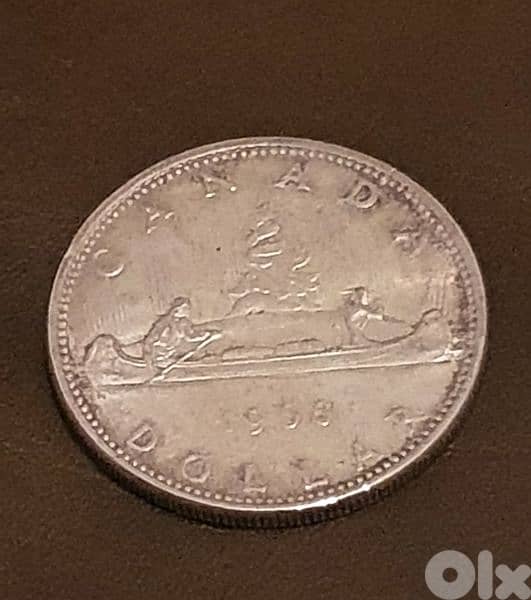 old silver coin 1