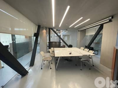 300 Sqm | Fully Decorated Office for rent in Furn El Chebbak