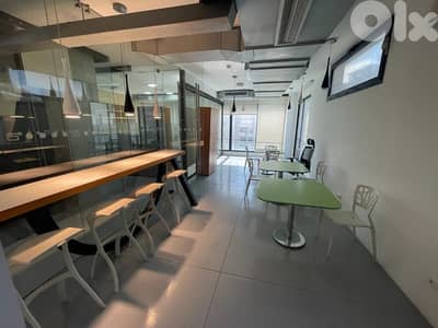 300 Sqm | Fully Decorated Office for rent in Furn El Chebbak