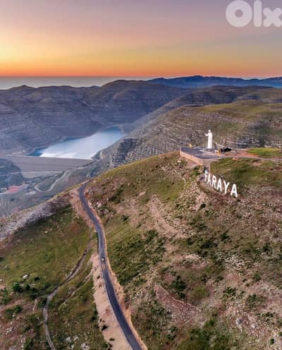 LAND For SALE in CHABROUH with View أرض في شبروح