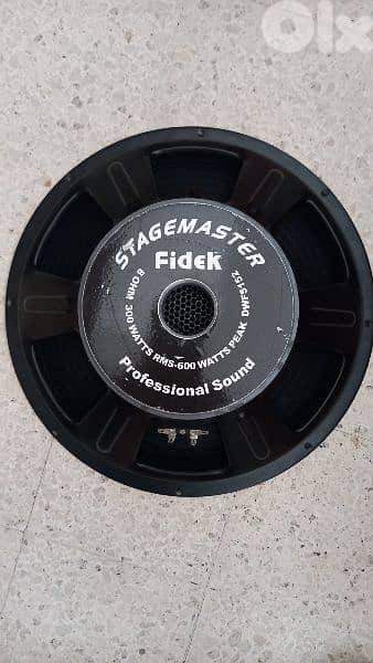 woofer 15" 300w brand fidek not used 1