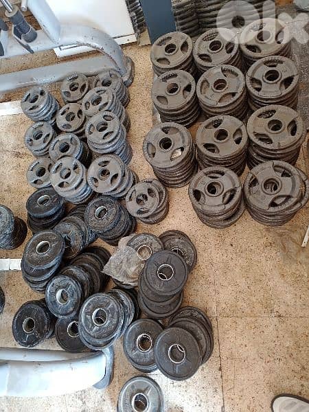 All kind of DUMBBELLS & WEIGHT PLATES NEW & USED 03027072  GEO 1